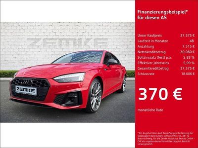 Gebraucht Audi A5 Sportback S-Line 204 PS (150 kW) 2022 Rot Kleinwagen