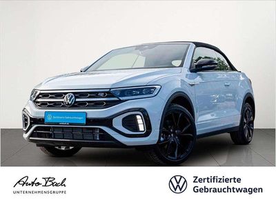 Second-hand VW T-Roc Cabriolet R-line 150 CP (110 kW) 2025 Alb Cabrio