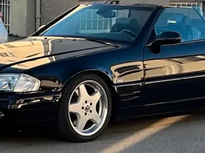 Brugt Mercedes SL320 224 HK (164 kW) 2020 Sort Cabriolet