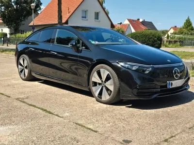 Gebraucht Mercedes EQS450+ 244 kW (333 PS) 2022 Schwarz Limousine
