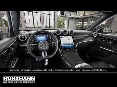Grau Gebraucht 2024 Mercedes GLC220 AMG line SUV | 61.860 € (Teuer)