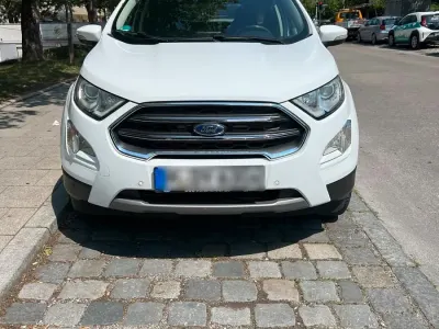 Gebraucht Ford Ecosport Titanium 125 PS (91 kW) 2017 Weiß SUV