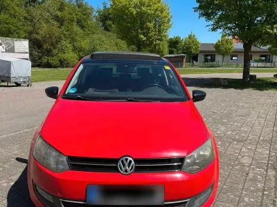 Używany VW Polo Style 105 KM (77 kW) 2011 Czerwony Hatchback