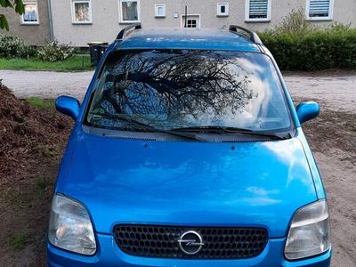 gebraucht Opel Agila blau