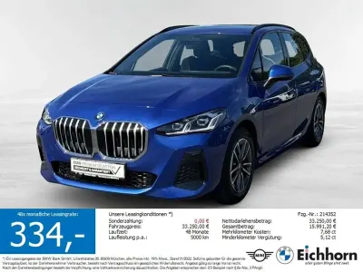 Gebraucht BMW 220 Active Tourer M Sport 156 PS (114 kW) 2025 Portimao blau metallic Van / Kleinbus