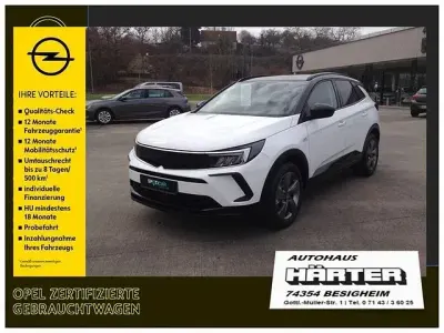 Gebraucht Opel Grandland X GS Line 131 PS (96 kW) 2022 Weiß jadeweiss SUV