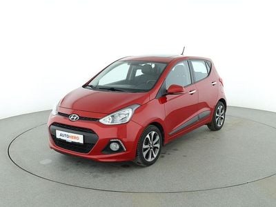 Usata Hyundai i10 Style 87 CV (63 kW) 2016 Rosso Utilitaria