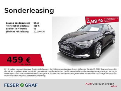 Brillantschwarz Gebraucht 2025 Audi A3 Advanced Plus Limousine | 38.480 € (Fairer Preis)