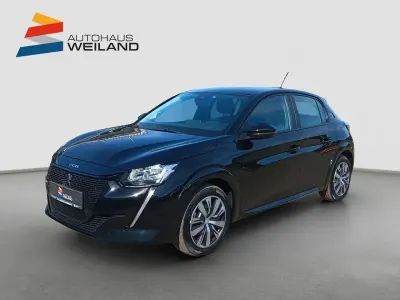 Gebraucht Peugeot e-208 Active 100 kW (136 PS) 2022 Lackierung schwarz perla nera/typ aussenverkleidung metalliclackierung Kleinwagen