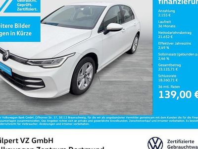 Weiß Gebraucht 2025 VW Golf Life Limousine | 23.333 € (Guter Preis)