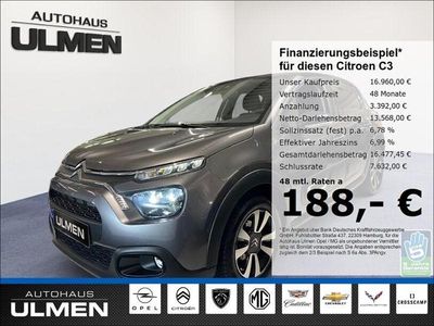 Grau Gebraucht 2023 Citroën C3 Shine Limousine | 16.960 € (Etwas zu teuer)