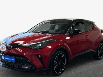 Gebraucht Toyota C-HR Basis 184 PS (135 kW) 2022 Karminarot metallic / dach schwarz SUV