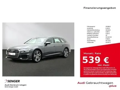 Brugt Audi A6 Design 299 HK (219 kW) 2023 Grå Stationcar