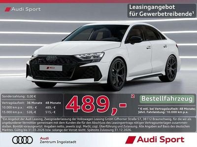 Neu Audi RS3 Sport 400 PS (294 kW) 2025 Weiß Limousine