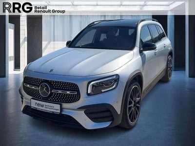 Gebraucht Mercedes GLB200 AMG line 150 PS (110 kW) 2021 Iridiumsilber (silber) SUV