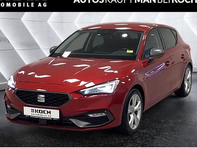 Usata Seat Leon FR 150 CV (110 kW) 2021 Rosso Berlina