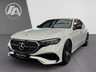 Brugt Mercedes E220 AMG 197 HK (144 kW) 2024 Hvid Sedan