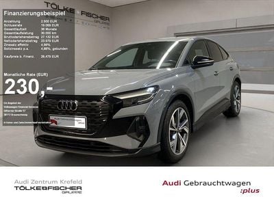 Kieselgrau Gebraucht 2023 Audi Q4 Sportback e-tron Comfort SUV | 26.479 € (Fairer Preis)