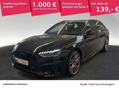 Gebraucht Audi A4 S-Line 204 PS (150 kW) 2024 Mythosschwarz metallic Kombi