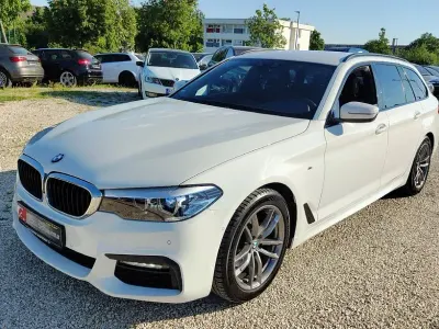 Gebraucht BMW 520 M Sport 190 PS (139 kW) 2019 Weiß Kombi