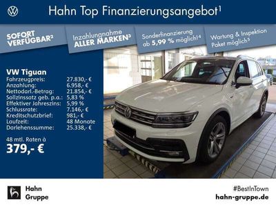 gebraucht VW Tiguan Tiguan Highline2.0TDI DSG R-line 4Motion AHK Head-Up Navi