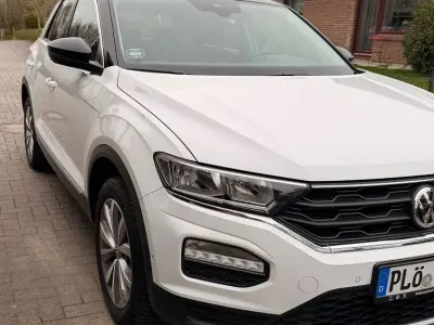 Used VW T-Roc Style 116 HP (85 kW) 2018 White SUV