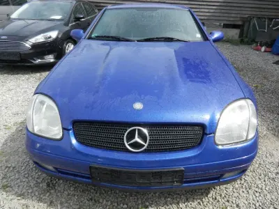 Gebraucht Mercedes SLK200 136 PS (100 kW) 1998 Blau Cabrio