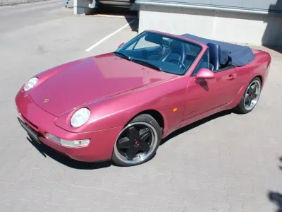 Usata Porsche 968 240 CV (176 kW) 1992 Rosso Cabrio