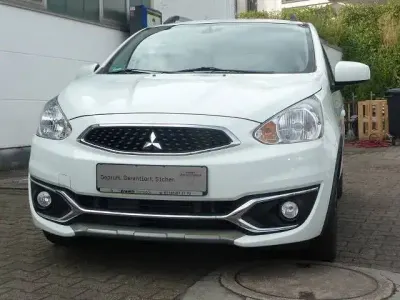 Gebraucht Mitsubishi Space Star Edition+ 80 PS (58 kW) 2018 Weiß Kleinwagen
