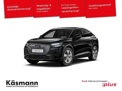 Schwarz Gebraucht 2022 Audi Q4 Sportback e-tron Comfort SUV | 27.930 € (Fairer Preis)