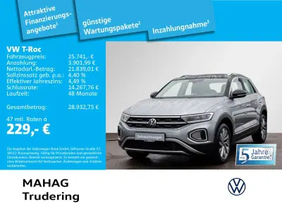 Gebraucht VW T-Roc Style 150 PS (110 kW) 2022 Silber SUV