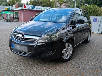 Gebraucht Opel Zafira 148 PS (108 kW) 2010 Schwarz Van / Kleinbus