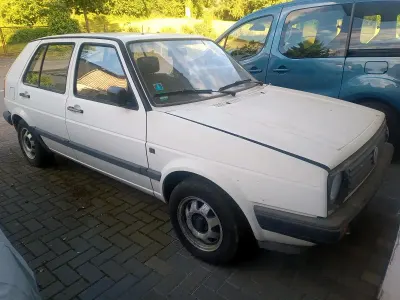 Gebraucht VW Golf II 90 PS (66 kW) 1989 Weiß Kleinwagen
