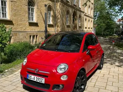Gebraucht Fiat 500 Lounge 86 PS (63 kW) 2013 Rot Kleinwagen
