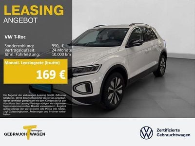 Gebraucht VW T-Roc Goal 116 PS (85 kW) 2025 Weiß SUV