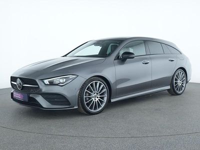 Mountaingrau Gebraucht 2021 Mercedes CLA200 Shooting Brake AMG line Kombi | 29.056 € (Fairer Preis)
