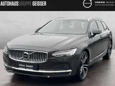 Brugt Volvo V90 Ultra 350 HK (257 kW) 2024 Grå Stationcar