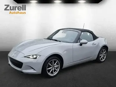 Nowe Mazda MX5 Exclusive-Line 132 KM (97 kW) 2025 Szary Kabriolet