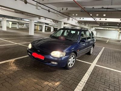 Gebraucht Ford Escort 75 PS (55 kW) 1998 Blau Kombi