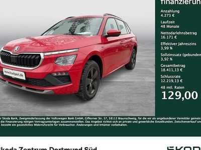 Gebraucht Skoda Kamiq Tour 95 PS (69 kW) 2025 Rot SUV