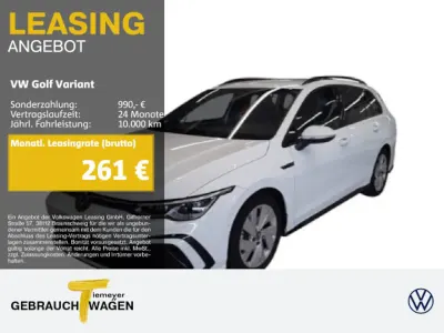 Gebraucht VW Golf VIII R-line 190 PS (139 kW) 2023 Weiß Kombi