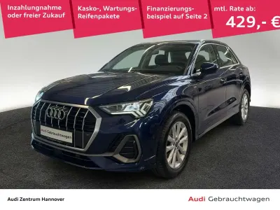 Brugt Audi Q3 S-Line 150 HK (110 kW) 2020 Blå SUV