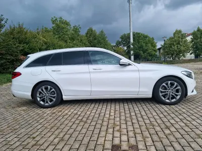 Gebraucht Mercedes C200 136 PS (100 kW) 2017 Weiß Kombi