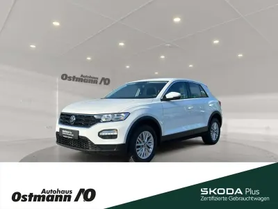 Gebraucht VW T-Roc 110 PS (80 kW) 2021 Weiß SUV