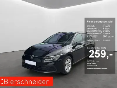 Second-hand VW Golf VIII Life 150 CP (110 kW) 2021 Negru Break