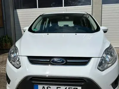 Gebraucht Ford C-MAX Ambiente 101 PS (74 kW) 2014 Weiß Van / Kleinbus