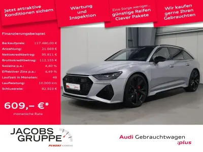 Usata Audi RS6 Ambiente 600 CV (441 kW) 2025 Argento Station wagon