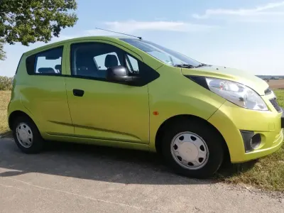Gebraucht Chevrolet Spark 68 PS (50 kW) 2011 Grün Kleinwagen