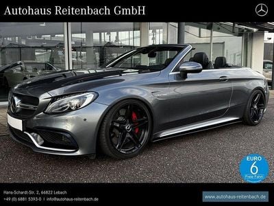 Lack selenitgrau Gebraucht 2016 Mercedes C63S AMG AMG Cabrio | 62.499 € (Fairer Preis)