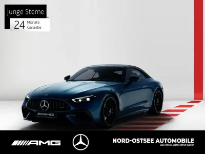 Gebraucht Mercedes SL63 AMG AMG 585 PS (430 kW) 2024 Metalliclack hyperblau Cabrio